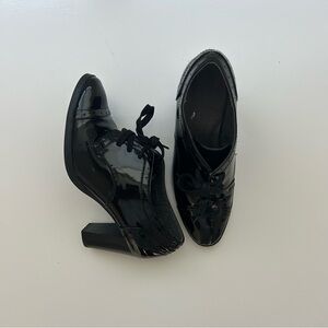 Black Patent Leather Women's Heels